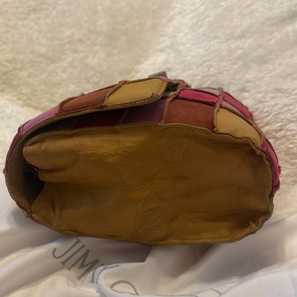 Chanel multicolored Patchwork Quilted Reissue Suede Leather Flap Bag baguette - Picture 4 of 12